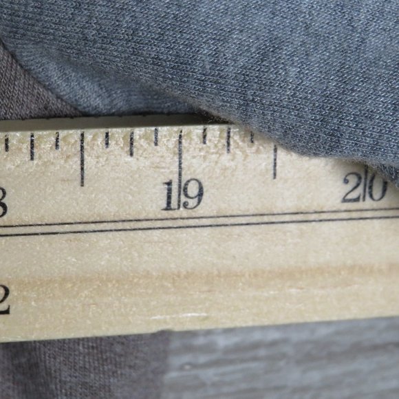 Chico's* Women's Long Sleeve Cowl Neck Asymmetrical Abstract‎ Hem Blouse~ Size 1 - Picture 13 of 15